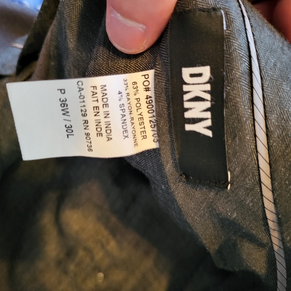 DKNY Charcoal Dress Pants - Picture 4 of 5